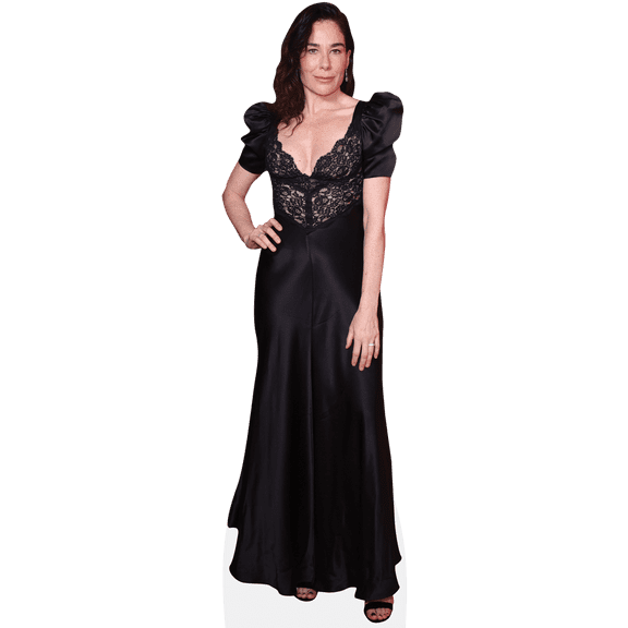 Halina Reijn (Black Dress) Mini Size Cutout. Standee.