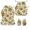 thumbnail image 7 of TSOVTHRID Sunflower Bee Print Set of 4 Gaming Chair Covers Slipcovers, Stretchable Breathable Computer Reclining Gaming Chair Seat Cover with Armrest Covers for Esports Gaming Work, 7 of 7