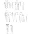 thumbnail image 3 of BUTTERICK PATTERNS B5652 Vestido superior de mujer Caftán mono y pantalones talla ZZ (LRG-XLG-XXL), 3 of 5