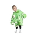 thumbnail image 4 of Oversized Hoodie Blanket Wearable Blanket Sweatshirt Plush Warm Cozy Fleece Top for Women Men Kids, 4 of 6
