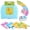 Blue, variant on Zorpupoa 224 Words 112 Talking Flash Cards Electronic Cognitive Audio, Animal Shape Color Repeat Learning for Toddlers Early Education (Purple)
