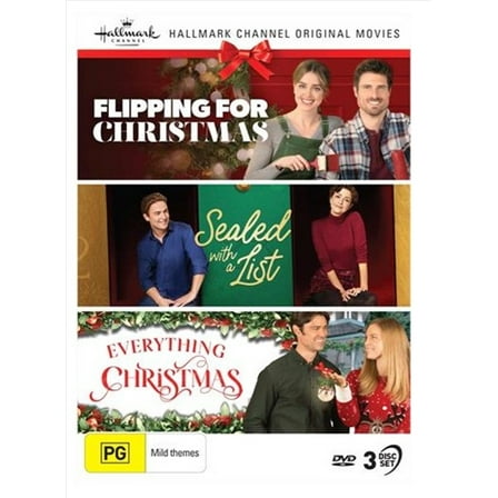 Hallmark Christmas Collection 41 (Flipping For Christmas / Sealed With A List / Everything Christmas) - NTSC/0