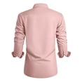 thumbnail image 5 of sogami Men's Stylish Button Down Shirt Wrinkle Free Long Sleeve Business Casual Shirt, 5 of 6