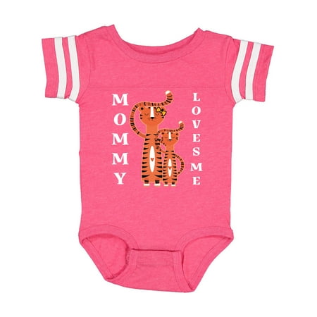 

Inktastic Mommy Loves Me Tiger Gift Baby Boy or Baby Girl Bodysuit