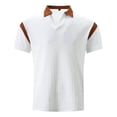 thumbnail image 1 of WEAIXIMIUNG T Shirts for Men Big and Tall Men's Top Fashionable Solid Color Loose Fit, 1 of 9