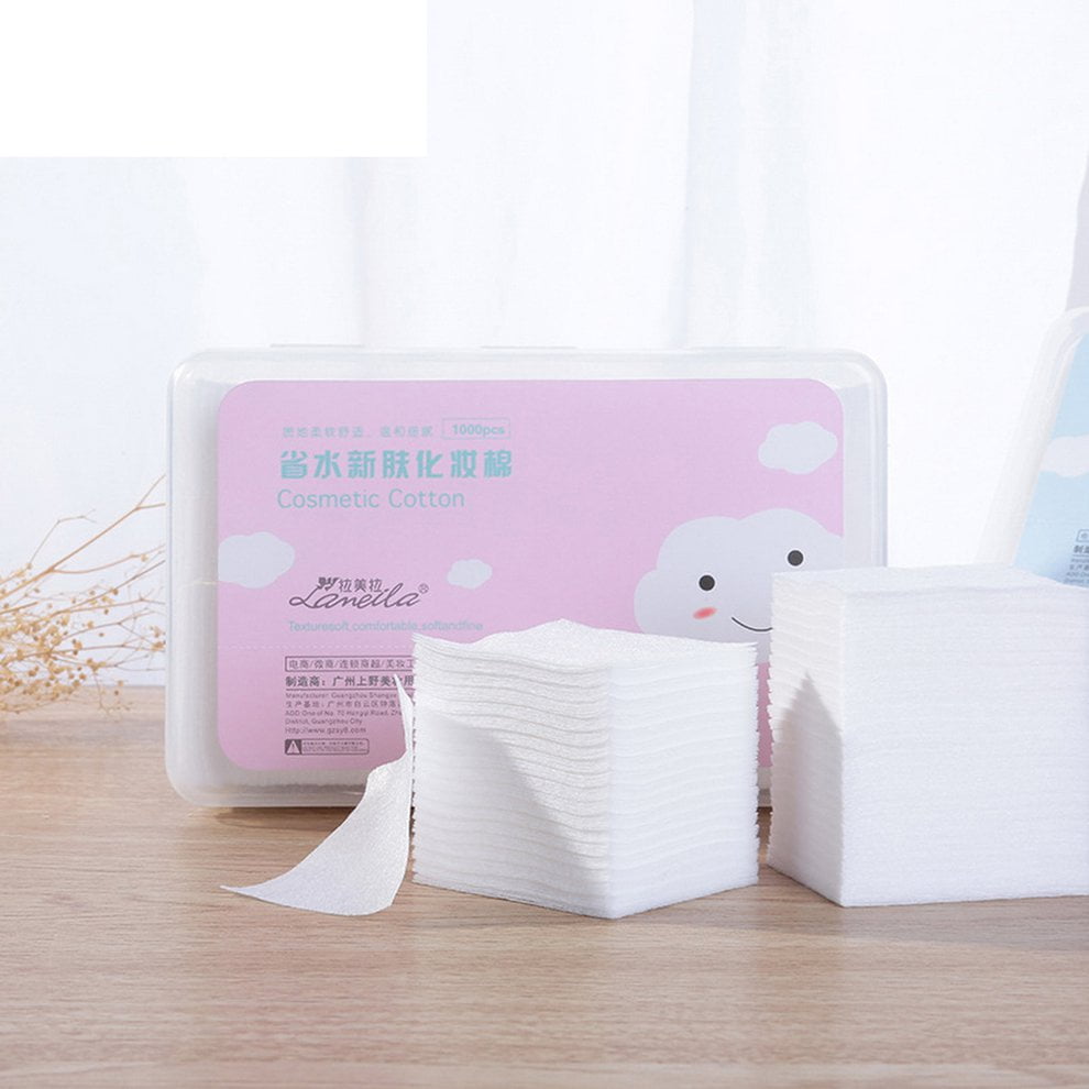 thin cotton pads
