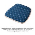 thumbnail image 4 of Moyic Almohadillas para sillas lavables a máquina para comedor - Materiales duraderos y protectores Cojines absorbentes cómodos Azul usable Type2 NO2, 4 of 6