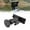 A-Black, variant on Hot Clearance! Pedty Fish Finder Mount Base 360° Rotation Mount Fish Finder Bracket Nylon & Stainless Steel Electronic Fish Finder Holder for Marine Boat Kayak Pontoon Canoe Garm
