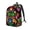 Medium, variant on Traditional Floral Polish Pattern Durable Canvas Backpack for Men & Women – Stylish & Lightweight – Adjustable Straps, Multiple Pockets – Fits 15-17 Inch LaptopsSmall