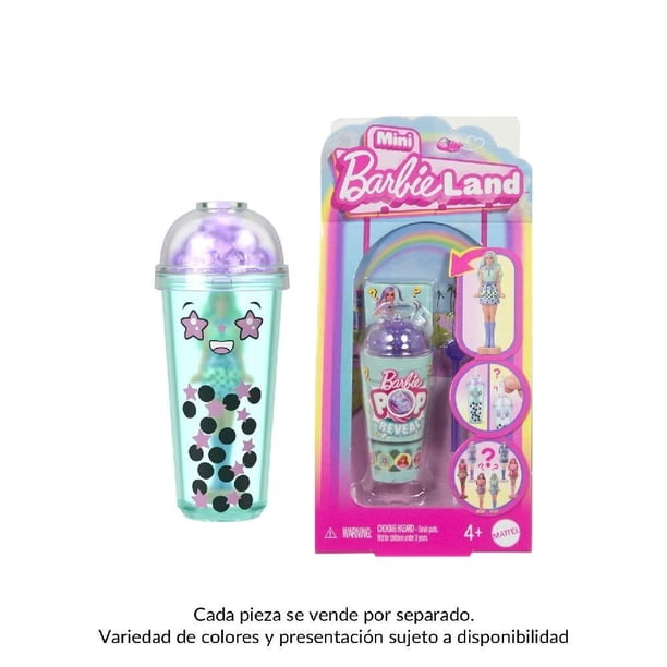 Muñeca Barbie Mini BarbieLand Pop Reveal Empaque Sorpresa 1 Pieza