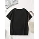 thumbnail image 2 of Elegante camiseta deportiva de dibujos animados para mujer con estampado de trébol irlandés de la suerte, cómoda camiseta de manga corta con cuello redondo, perfecta para celebraciones del Día de San, 2 of 5