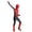 Red, variant on Superhero Spider Costume, Spider Manlike Full Body Cosplay Suit, Stretch Spandex Jumpsuit, Halloween Party and Costume