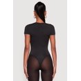 thumbnail image 5 of Womens Daisy Short Sleeve Crew Neck Bodysuit, 5 of 5