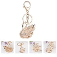 thumbnail image 3 of Hongchegh Swan Key Ring Lovely Swan Shaped Key Chain Exquisite Bag Hanging Decoration Gift Pendant, 3 of 7