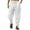 White, variant on sususu Men Travel Pants Zippers,Men's Lightweight Breathable Casual Trousers with Elastic Drawstring Waist for Outdoor Travel and Everyday Relaxed Fit,Black,S