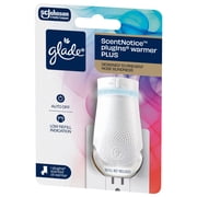 Glade PlugIns Scented Oil PLUS, Air Freshener Oil Warmer, with ScentNotice Technology