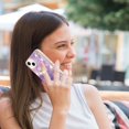 thumbnail image 3 of Slim Fit Phone Case for iPhone 15 (Not fit 15 Pro),Shiny Ring Kickstand Case for Girls,Camera and Screen Protection Cover for iPhone 15 (6.1 in.),ZHDD Purple, 3 of 7
