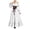 White, variant on FNFYFH Renaissance Medieval Costume Dress Women Peasant Cottagecore Dress 1700s Victorian Fairy Dress
