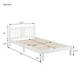 thumbnail image 6 of SYNGAR Twin Size Bed Frame with Headboard, Wood Platform Bed Frame with 12 Slat Support, No Noise Twin Size Bed Frame with 10.9 inch Under Bed Storage Space, No Box Spring Needed, Gray, 6 of 11