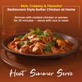thumbnail image 5 of Meal Delight Butter Chicken Gluten Free Plant Based Simmer Sauce, 20 Minute Authentic Indian Curry, 12.6 oz Shelf Stable, 5 of 8