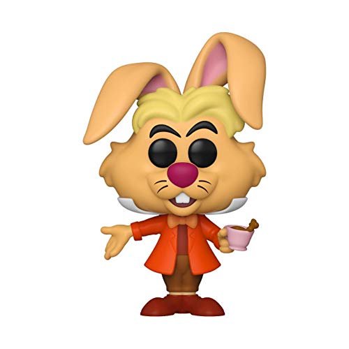 Funko Figura Coleccionable ¡Pop! Disney: Alicia en el País de las Maravillas 70th - March Liebre Multicolor, 3.75 pulgadas Funko -