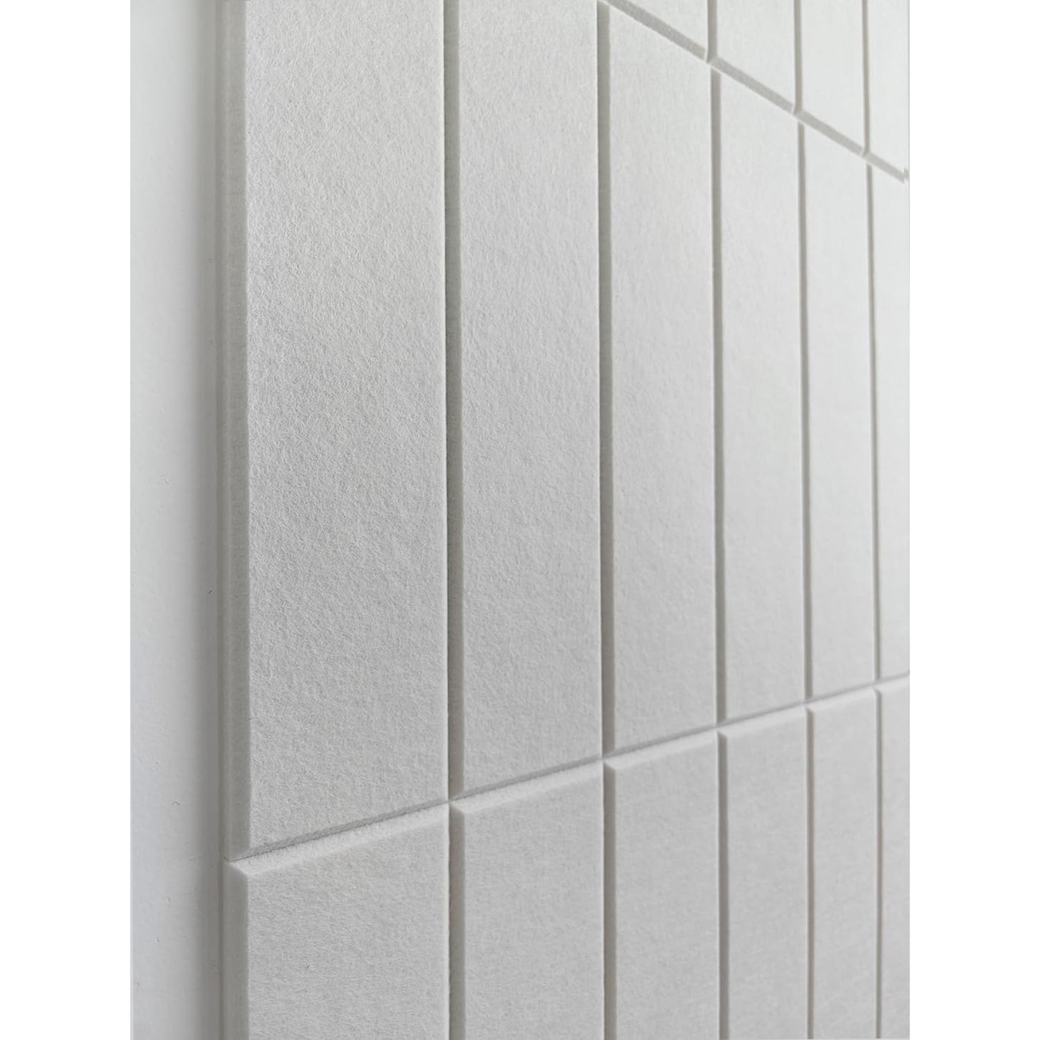 Large Cork Board Alternative - 12-Pack Felt Wall Tiles with Safe Removable Adhesive Tabs, Cork Wall Tiles Bulletin Board Home Office Essentials - Warm White