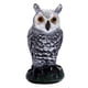 thumbnail image 2 of Señuelo de pájaro, escultura de búho falso, señuelo repelente de pájaros realista, ahuyentador de pájaros para control de plagas, decoración de jardín y patio, 2 of 9