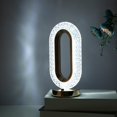 thumbnail image 4 of CNKOO Bedside Crystal Table Lamp Modern Simple Design Led Light For Bedroom Home Decor, 4 of 11