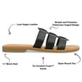thumbnail image 6 of Journee Collection Womens Serrie Tru Comfort Foam Slip On Slide Flat Sandal, 6 of 6