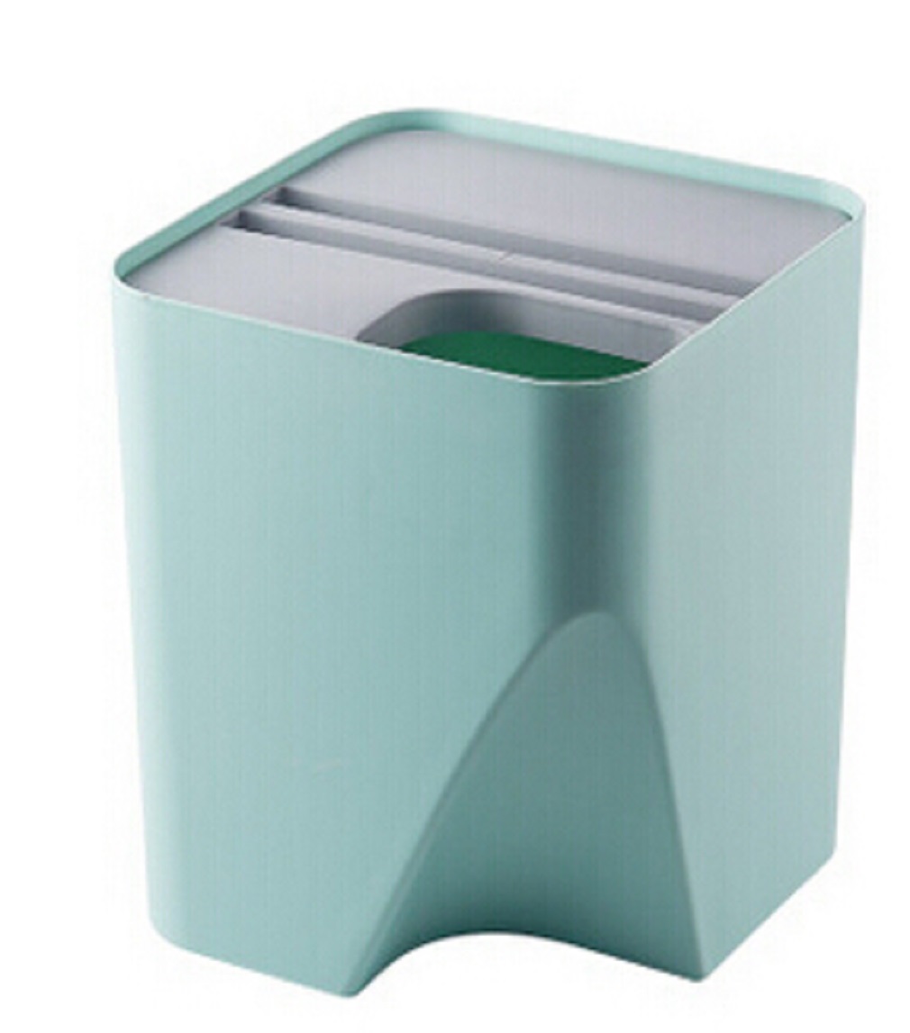 Kitchen Trash Can Stacked Sorting Trash Bin Recycling Bin Household Dry