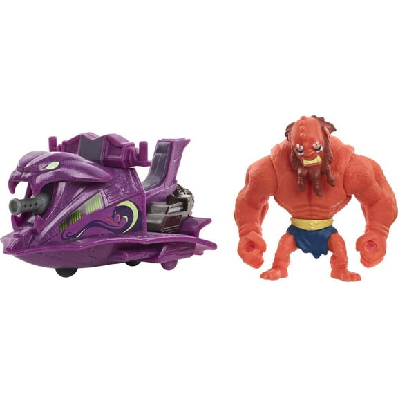 Masters of the Universe Revelation Beast Man and War Sled Eternia Minis Vehicle Pack