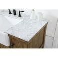 thumbnail image 4 of Elegant Decor Clement 42" Aluminum MDF Single Bathroom Vanity in Driftwood, 4 of 8