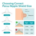 thumbnail image 6 of Paruu Contact Nipple Shields, Butterfly Silicone Breastfeeding Nipple Shields, Include Carry Case (24mm), 6 of 8