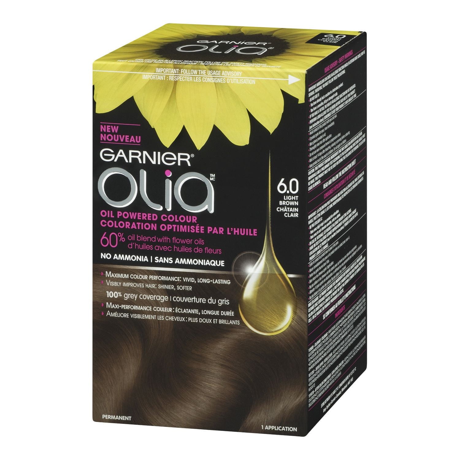 Garnier Olia No Ammonia Oil Powered Permanent Hair Colour
