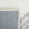 thumbnail image 6 of SAFAVIEH Berber Madisyn Abstract Shag Area Rug, 4'5" x 6'5", Ivory/Grey, 6 of 8