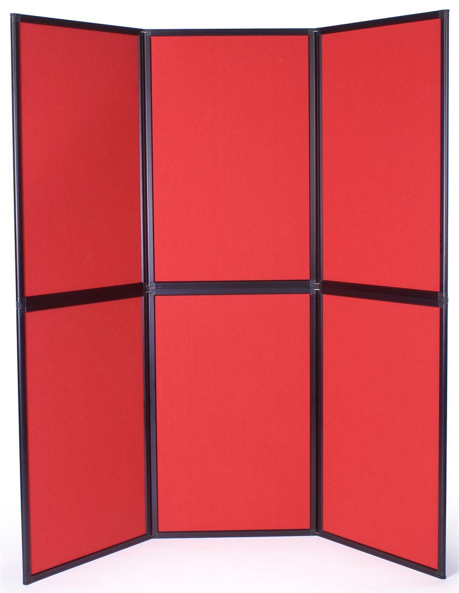 Triangle Panel Display Trade Show Displays, Tri-Panel Multi-Configurable - Red Hook & Loop ...