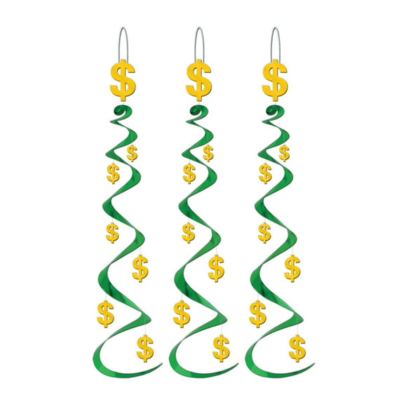 Party Decoration Whirls 30" - 6 Pack (3/pkg)