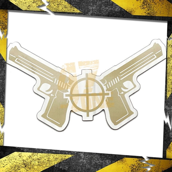 Cobra-Tek Twin G Target 3D Car Emblem Badge Decal Sticker Universal Fitment