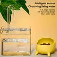 thumbnail image 4 of Fuente de agua automática para mascotas fuente de agua súper silenciosa para mascotas IPX8 resistente al agua 15 L pequeña caja fuerte para suministros para mascotas ANGGREK Otros, 4 of 8