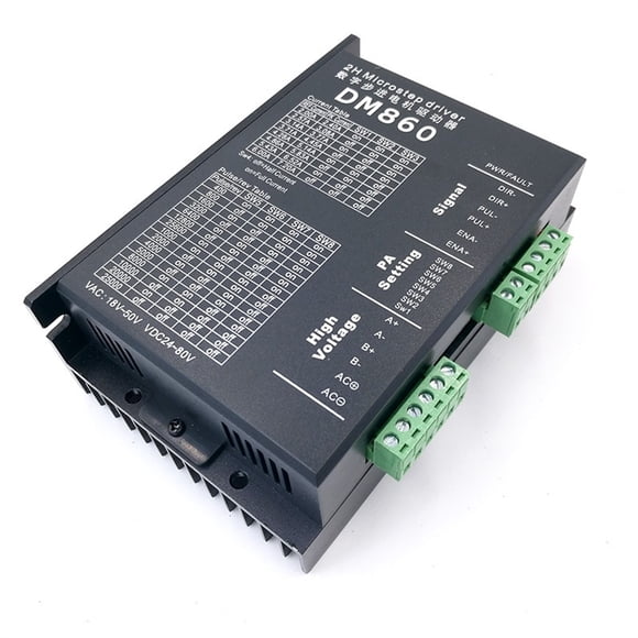 DM860 Step Driver Motor Controller Microstep Motor Brushless Dc Motor Drivers For 57 86 Stepper Motor Nema23 Nema34 ,Easy to Install