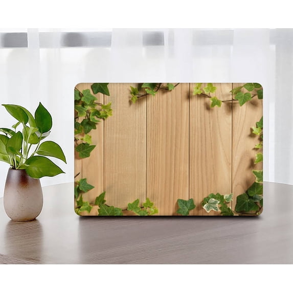 KSK KAISHEK Hard Shell Case Compatible with Old Version MacBook Air 13 inchs with Not Retina Display No USB-C Model: A1369/A1466( Wood grain A 124)