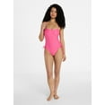 thumbnail image 2 of No Boundaries Essentials One-Piece Swimsuit, Women’s XXS-XXL, 2 of 4
