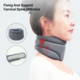 thumbnail image 2 of Neck Brace Ergonomic Design Breathable Cozy Health Care Protective Bracket Pressure Relief Adjustable Fixing And Support Cervical Spine Orthotics Home Physiotherapy, 2 of 8