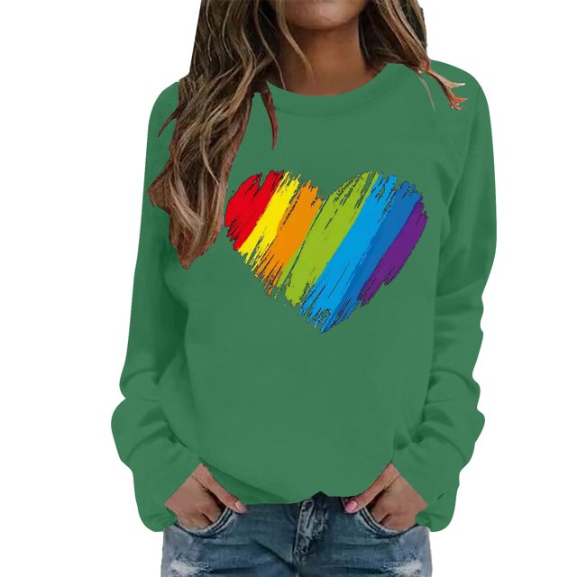 EHQJNJ Sweatshirts Graphiques à Col Rond pour Femmes, Sweatshirts Décontractés à Col Rond pour Femmes, Sweat à Capuche à la Mode pour Usage Quotidien