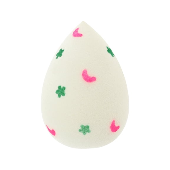 Unique Bargains 1 Pc Star Moon Face Makeup Sponge for Bedrooms Beige Hydrophilic Polyurethane