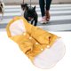 thumbnail image 3 of Chubasquero con capucha para mascotas, impermeable de poliéster con impresión reflectante, impermeable para perros, impermeable para mascotas, rendimiento finamente ajustado, 3 of 10