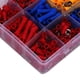 thumbnail image 1 of Kit de terminales de cable, kit de conector de cable de 520 piezas Juego de terminales prensados en frío Kit de conector de cable Integración perfecta, 1 of 8