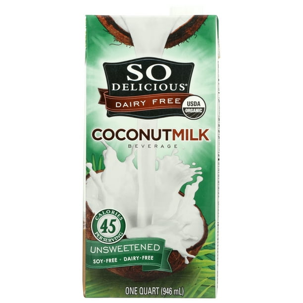 So Delicious Coconut Milk Beverage Unsweetened, 32 Fl Oz