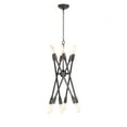 thumbnail image 4 of Regina Andrew 16-1428PN Cobra 12 Light 31" Wide Sputnik Chandelier - Nickel, 4 of 7