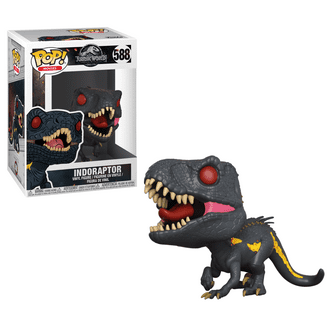 Funko Pop! Jumbo Jurassic World Velociraptor Blue Vinyl